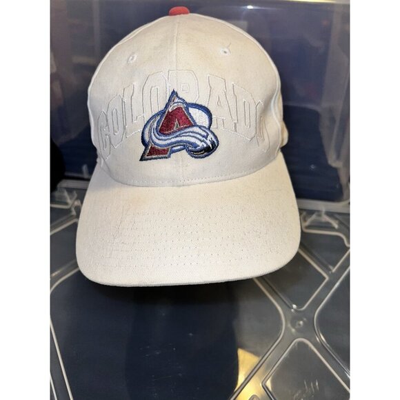 Vintage Starter The Right Hat NHL COLORADO AVALANCHE Embroidered Adjustable - Picture 2 of 7